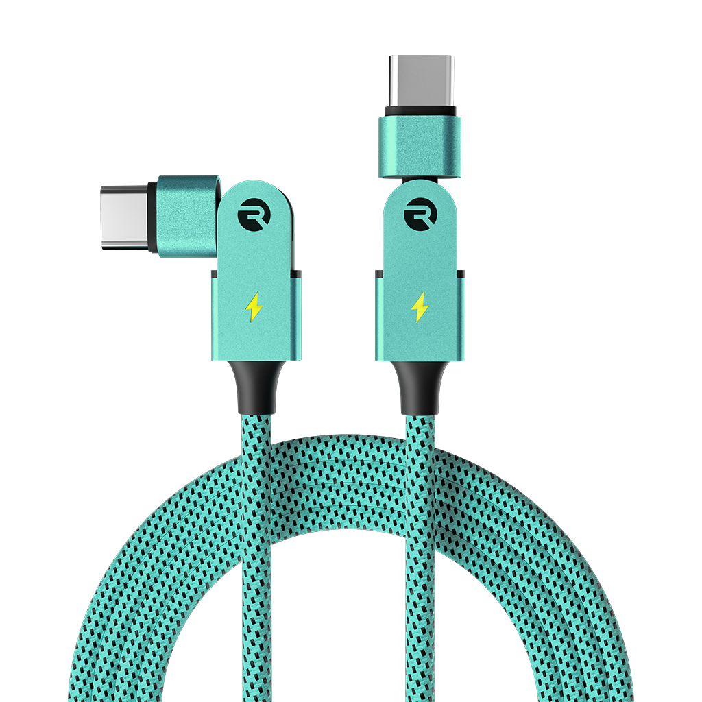 Type C: for Android & iPhone 15+ / 6ft / Mint